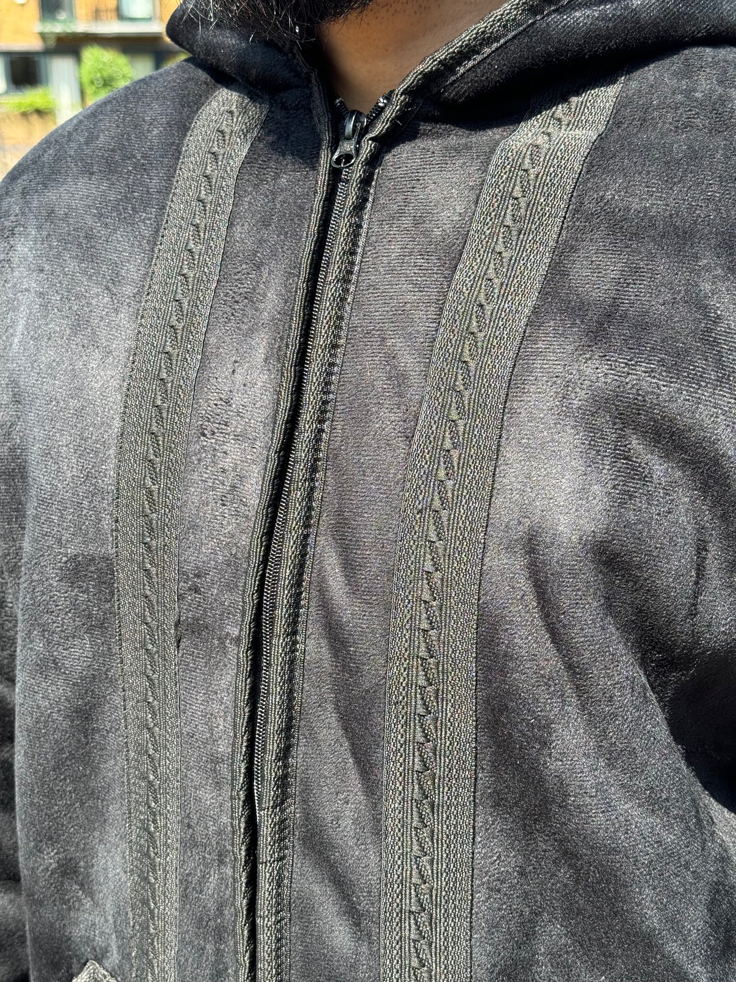 Royal Black Arabian Fur Coat