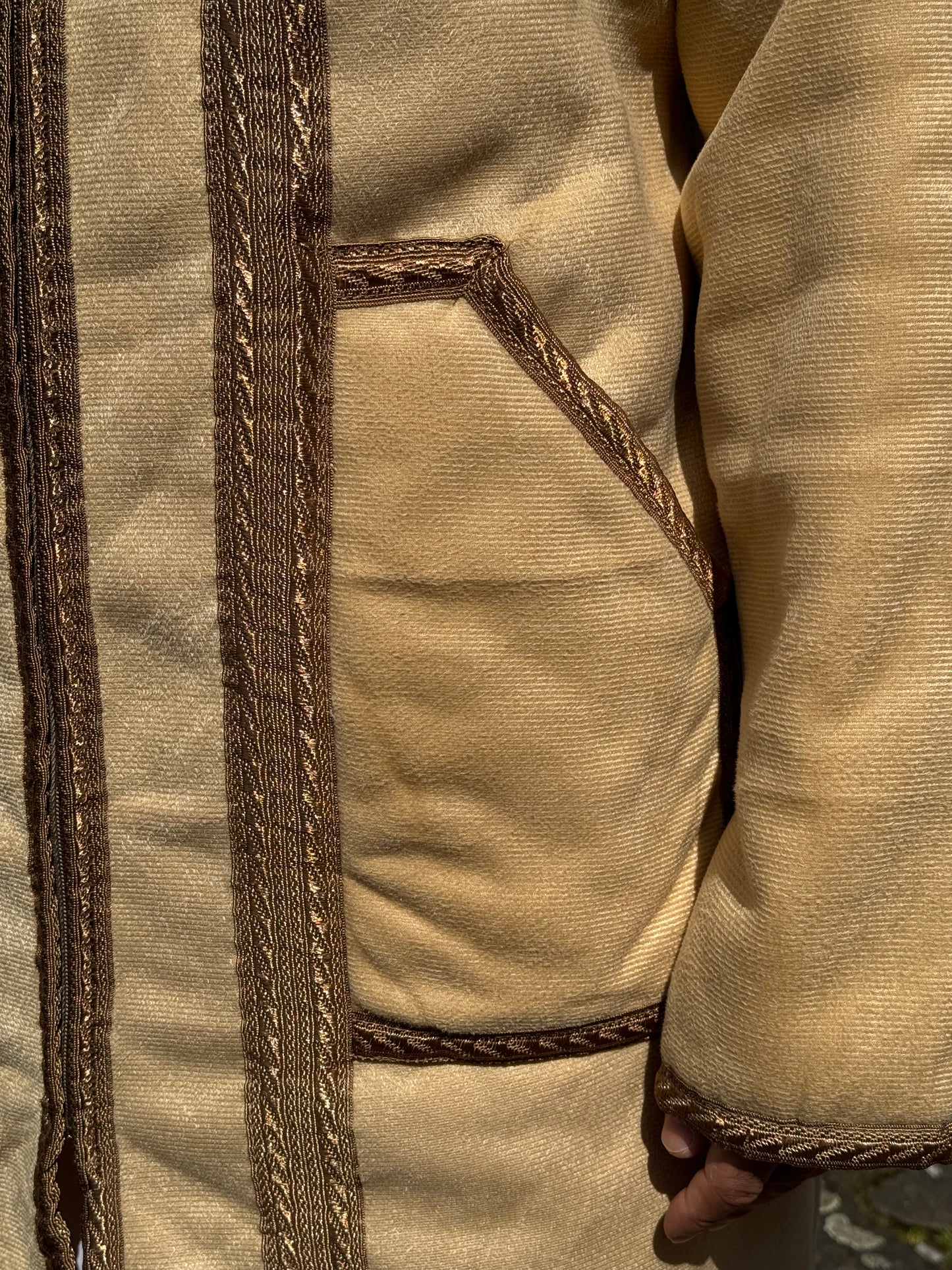 Beige Arabian Fur Coat