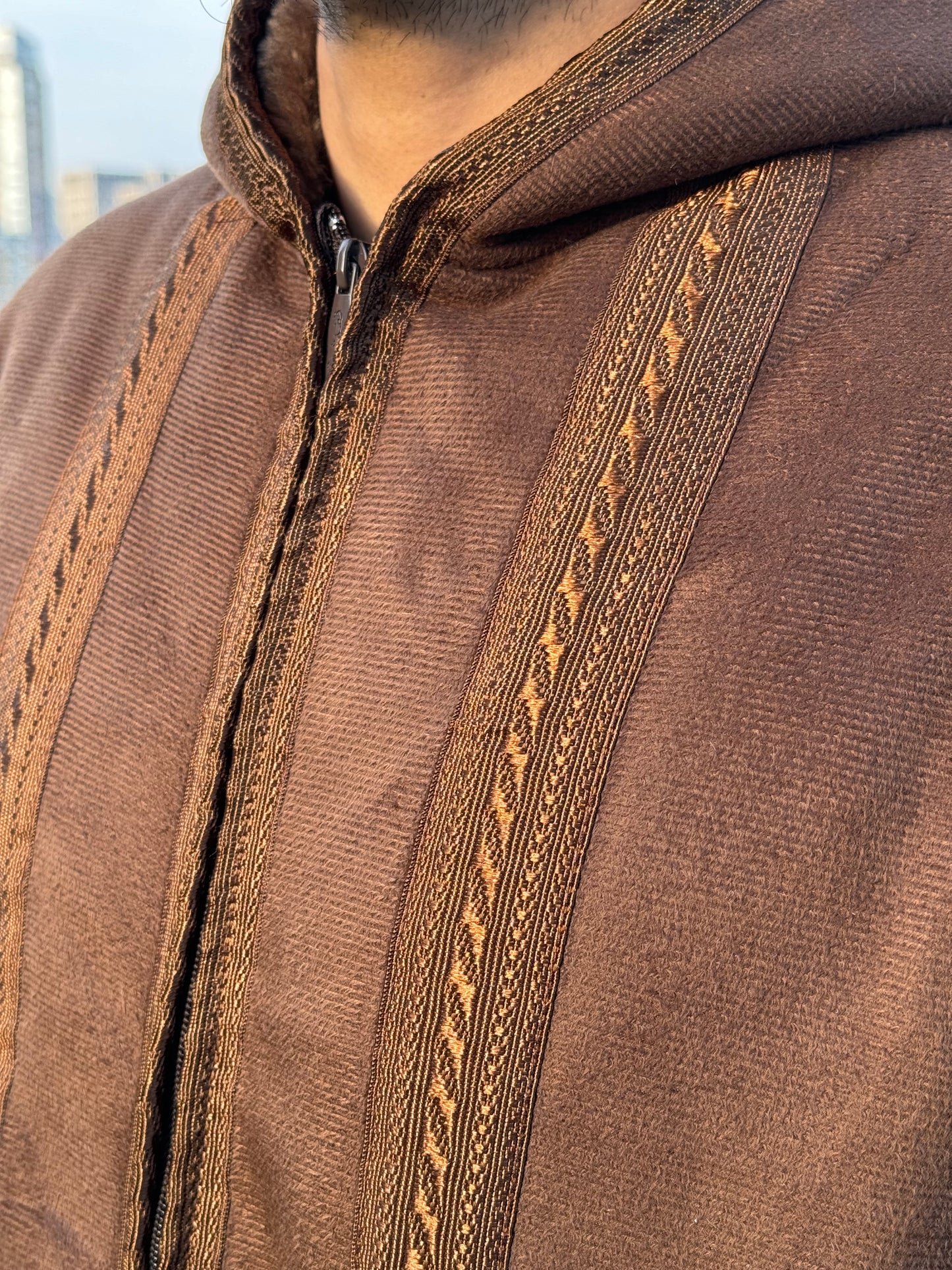 Bronze Arabian Fur Coat