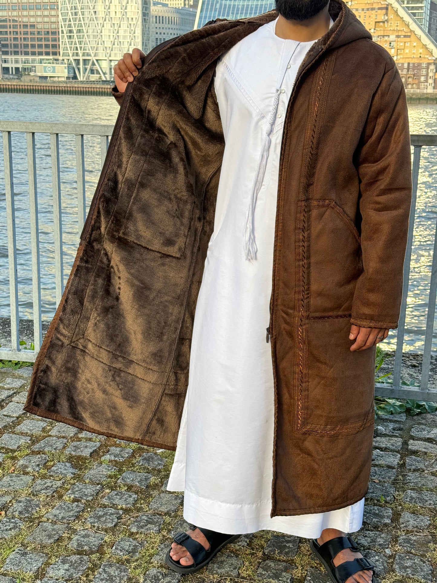 Bronze Arabian Fur Coat