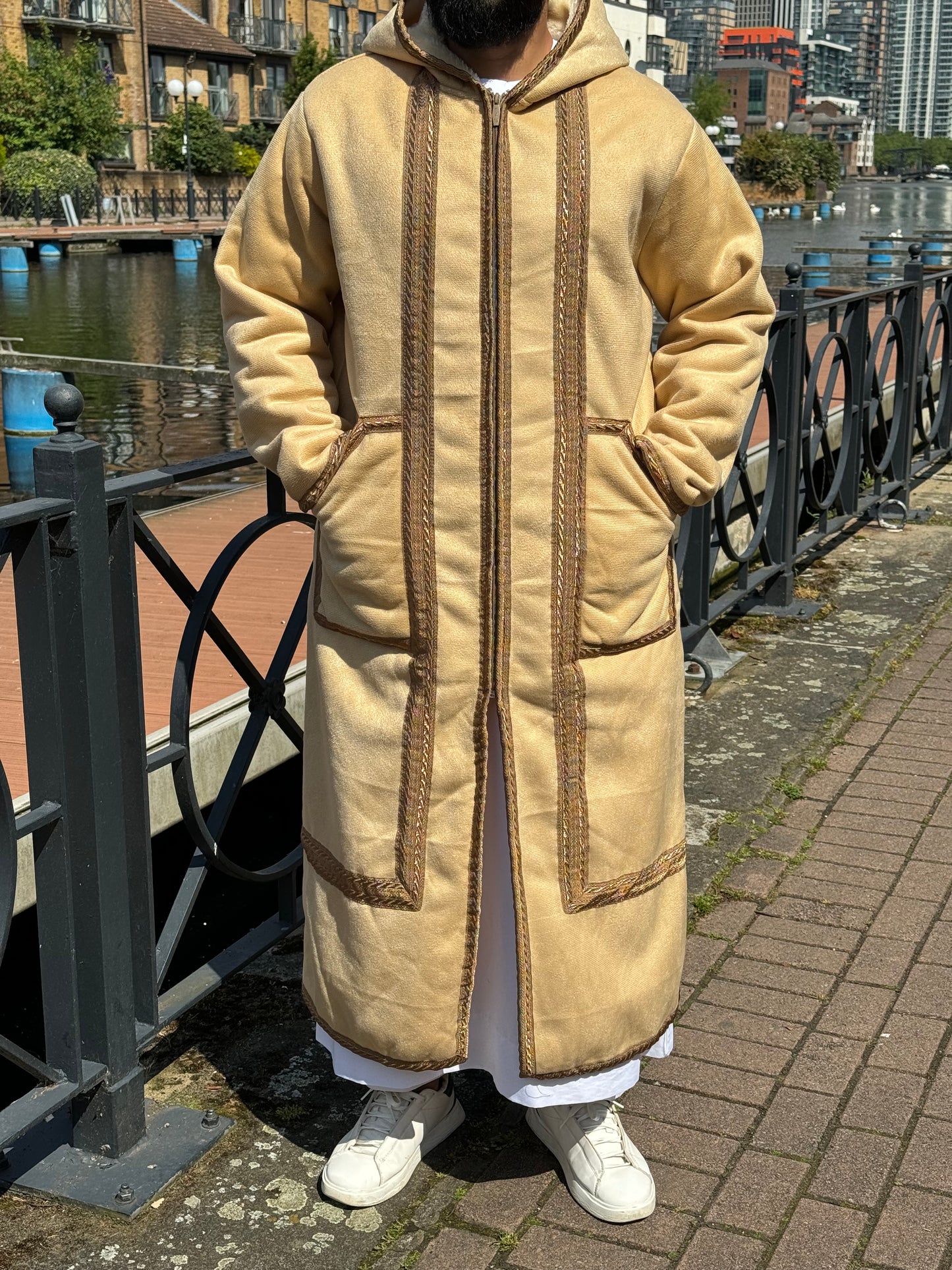 Beige Arabian Fur Coat