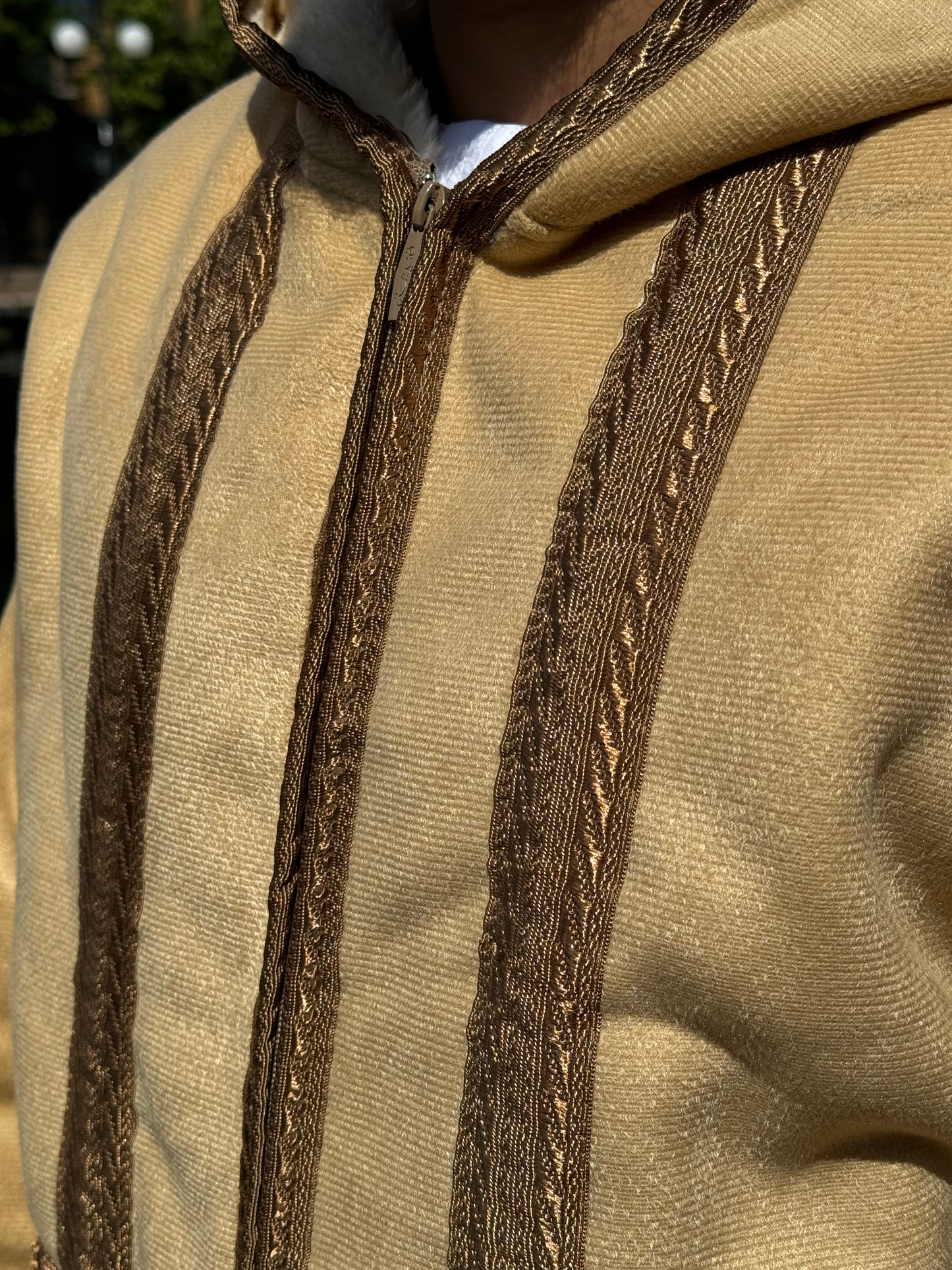 Beige Arabian Fur Coat